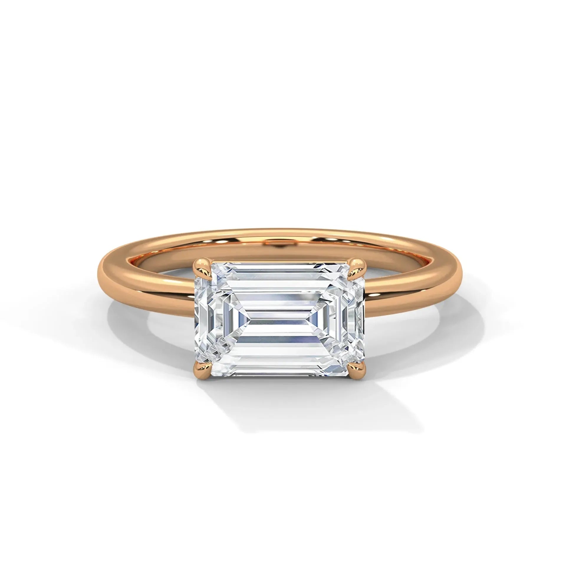 14k Yellow Gold / Emerald