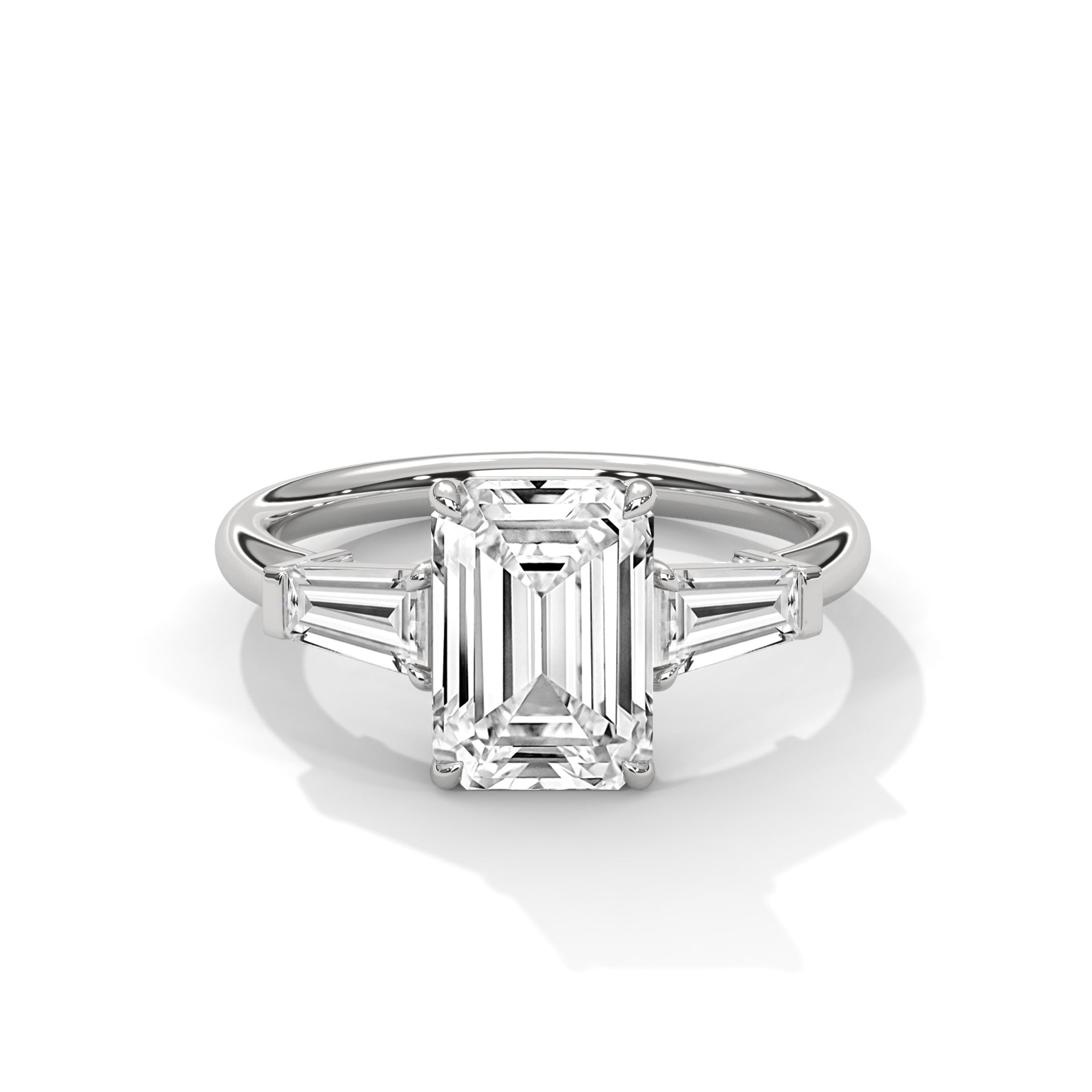 14k Yellow Gold / Emerald