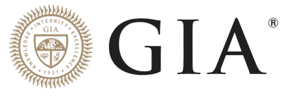 GIA logo featuring bold letters beside a circular emblem with the words "Knowledge, Integrity, Excellence" and icons of a book, diamond, and globe.