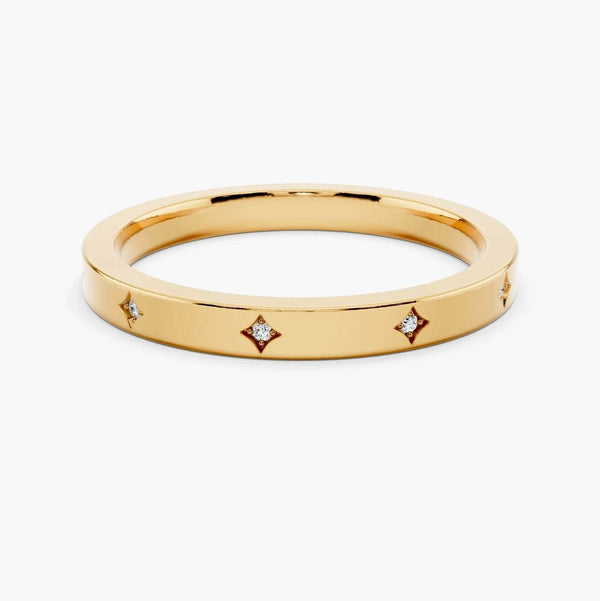 Starlight Eternity Band - 2mm