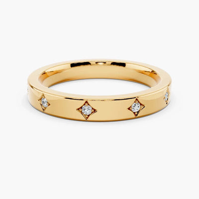 Starlight Eternity Band - 3mm