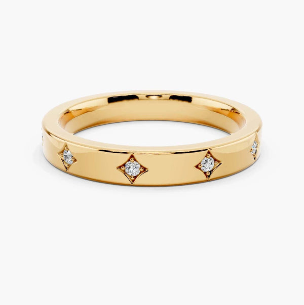 Starlight Eternity Band - 3mm