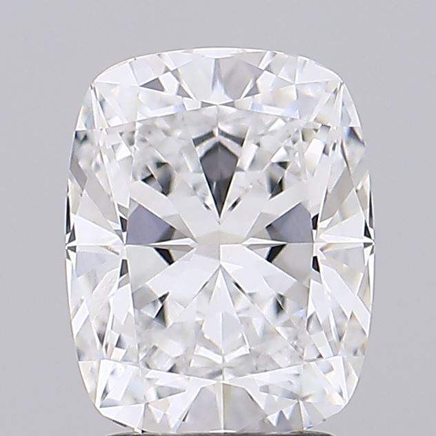 2.82 Carat Long Cushion GIA Certified Lab Grown Diamond close-up view