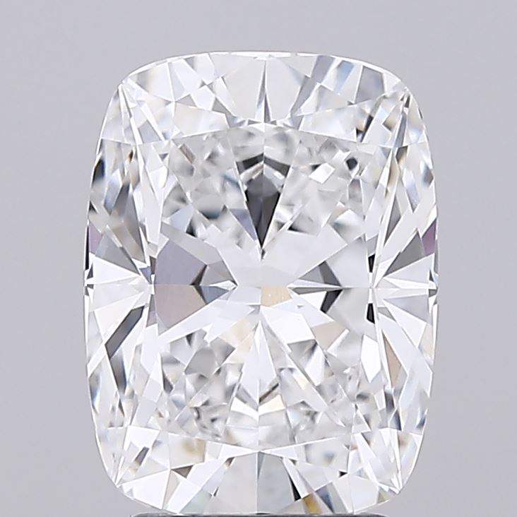 3.02 Carat Long Cushion IGI Certified Lab Grown Diamond gemstone close-up