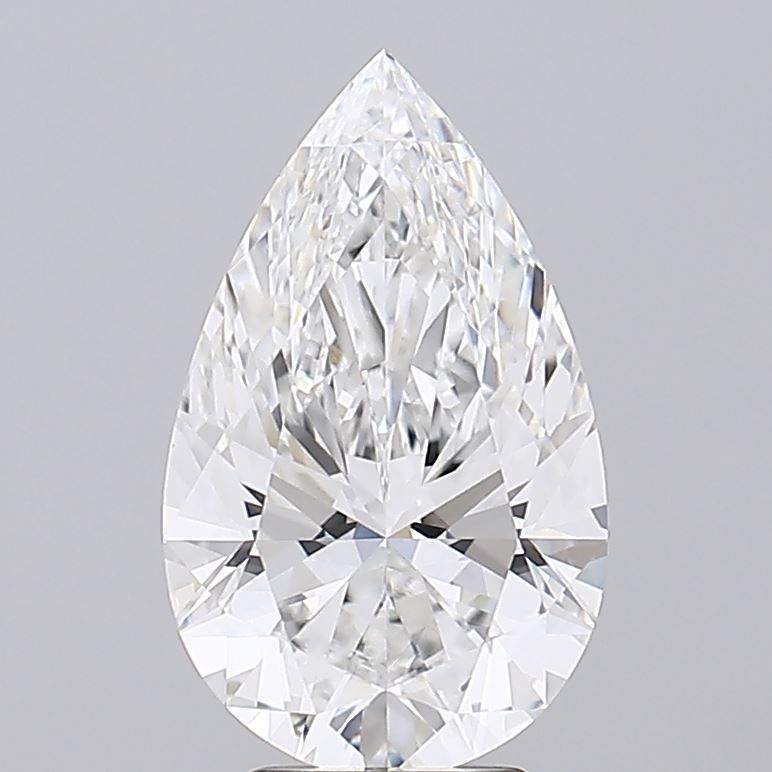 4.53 carat Pear IGI Certified Lab Grown Diamond close-up gemstone image