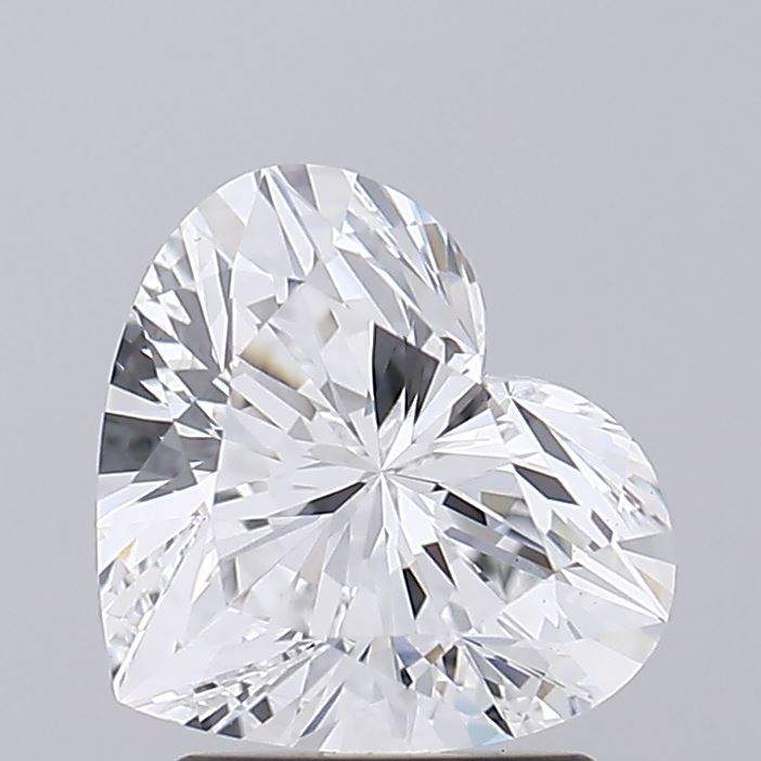 2.09 Carat Heart GIA Certified Lab Grown Diamond close-up