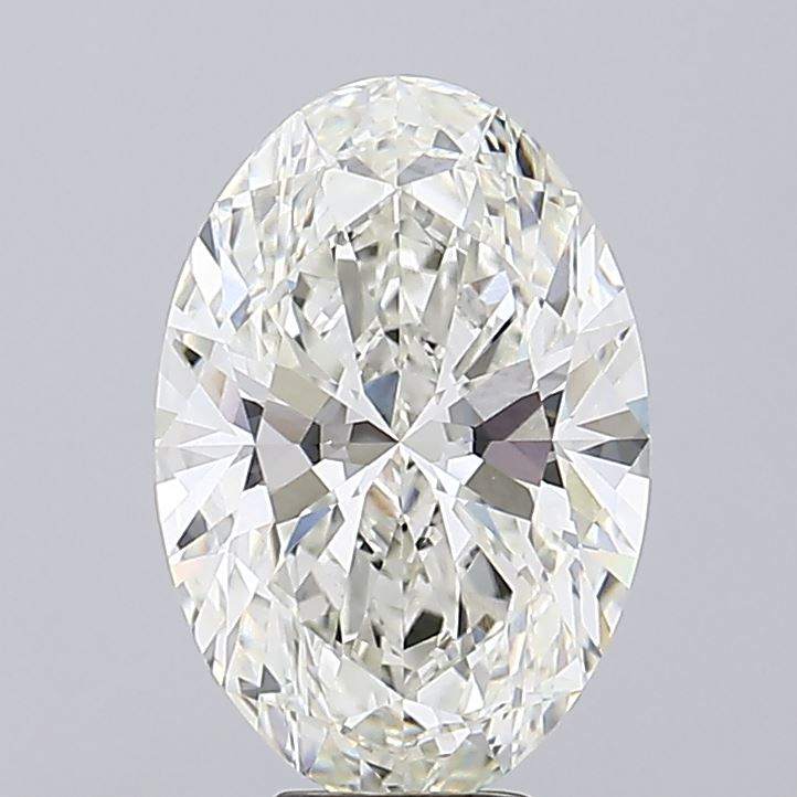 7.57 Carat Oval IGI certified lab grown diamond ring
