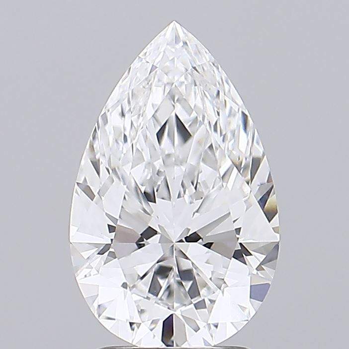 2.57 Carat Pear IGI Certified Lab Grown Diamond sparkling gemstone