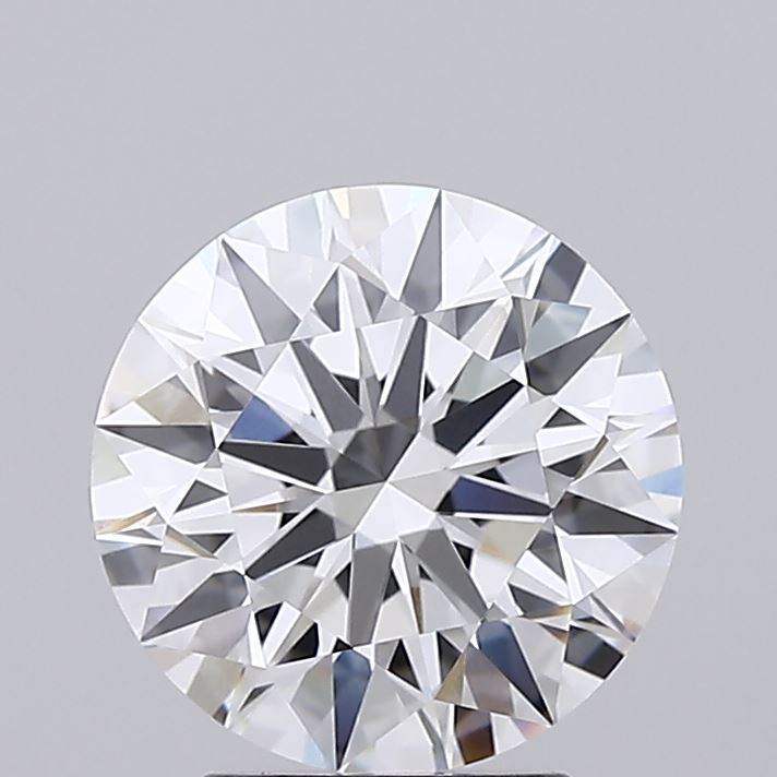 2.72 Carat Round GIA Certified Lab Grown Diamond gemstone close-up