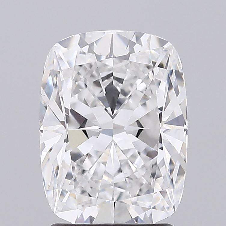 2.09 Carat Long Cushion GIA Certified Lab Grown Diamond close-up