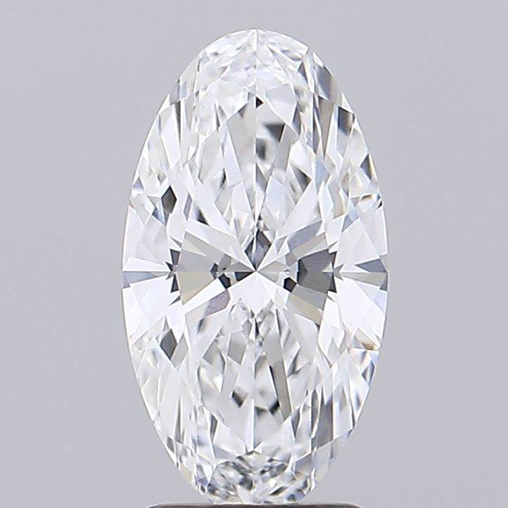 1.59 Carat Moval IGI Certified Lab Grown Diamond close-up