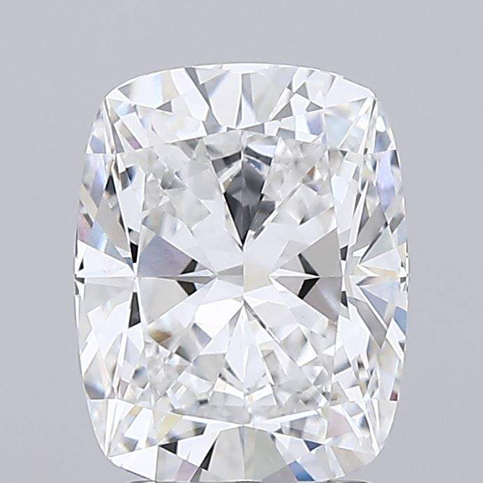2.57 Carat Long Cushion IGI Certified Lab Grown Diamond close-up