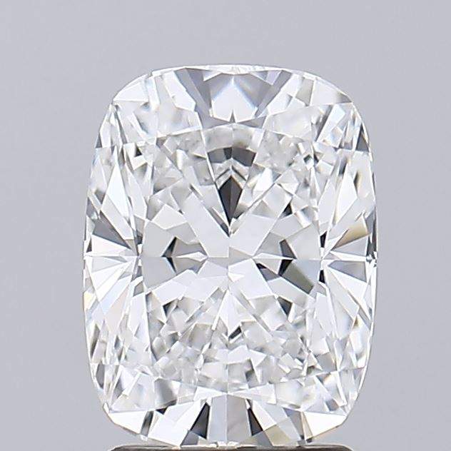 2.05 Carat Long Cushion GIA Certified Lab Grown Diamond close-up