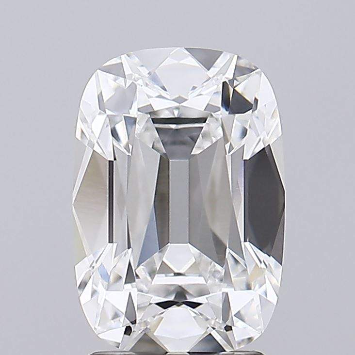 2.52 carat old miner GIA certified lab grown diamond close-up
