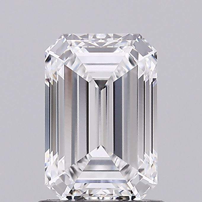 1.09 Carat Emerald GIA certified lab grown diamond ring