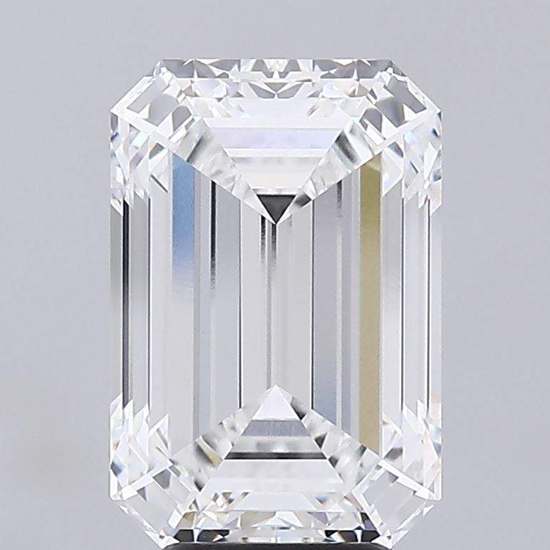 5.59 Carat Emerald cut GIA certified lab grown diamond gemstone