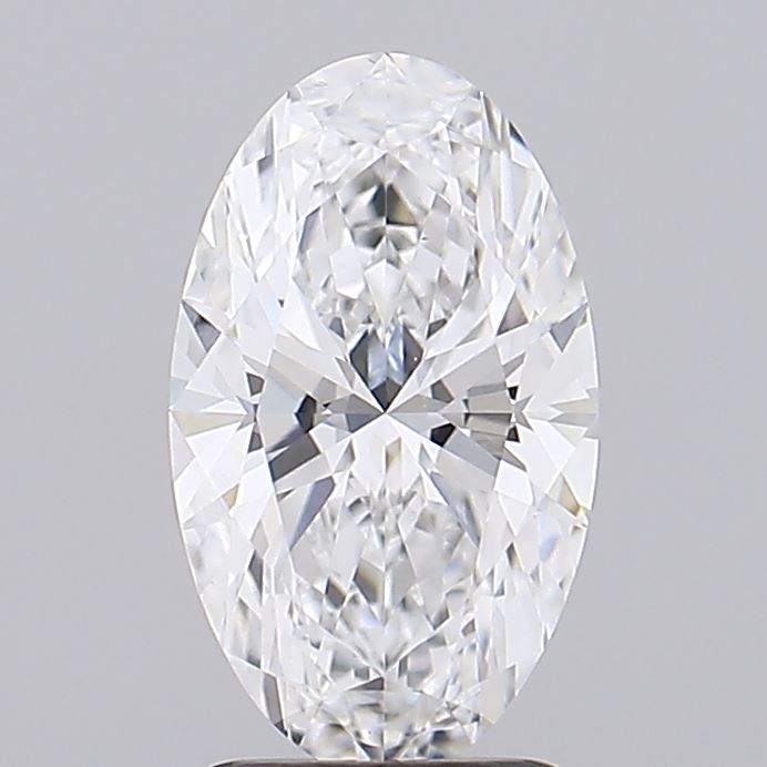 1.57 Carat Moval IGI Certified Lab Grown Diamond oval cut gemstone