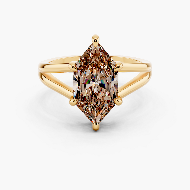 Seco Solitaire Champagne Setting