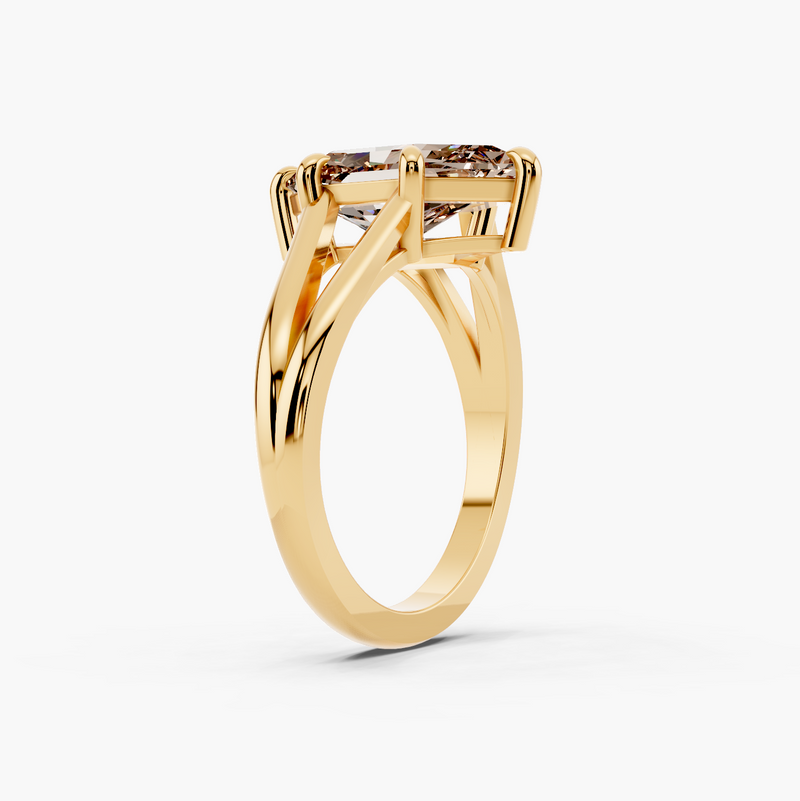 Seco Solitaire Champagne Setting