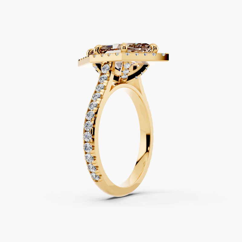 Crystal Champagne Setting