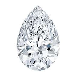 Pear diamond